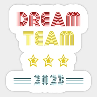 Dream Team 2023 Vintage Sticker